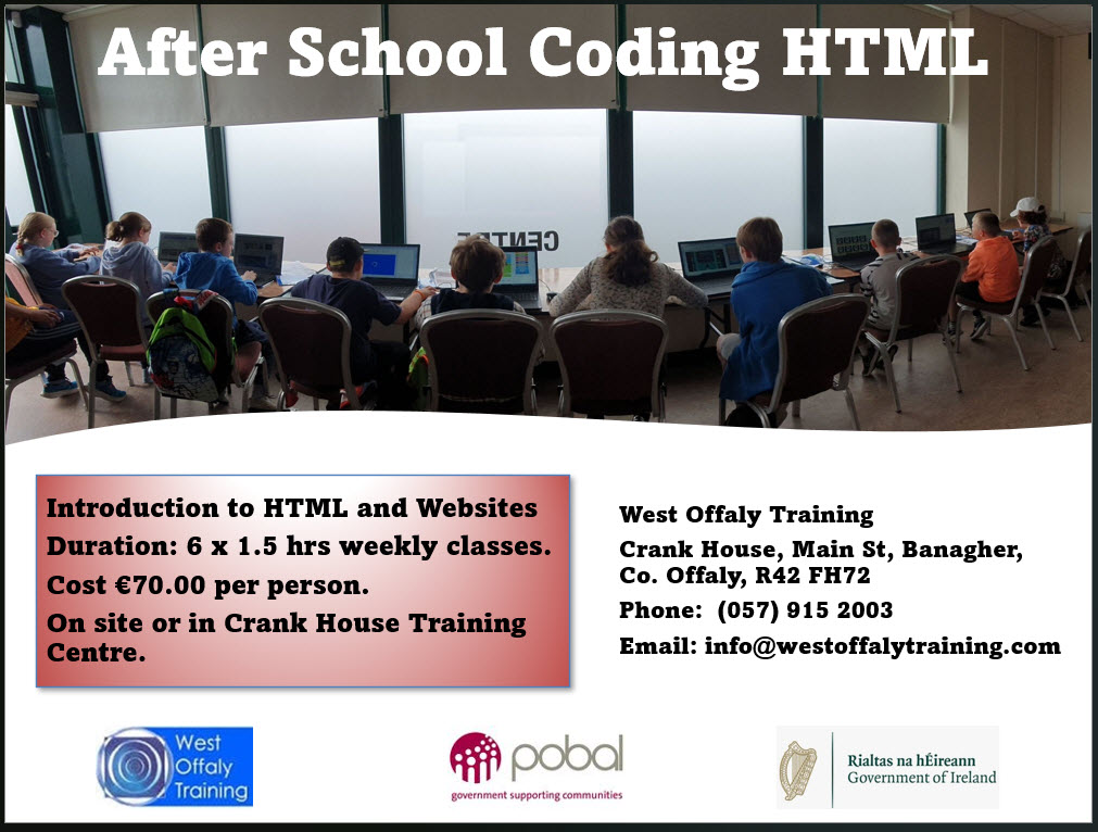 After School Coding HTML